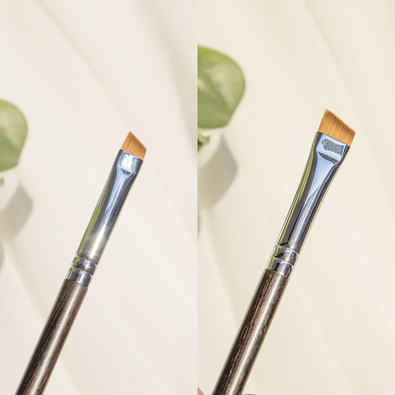 Fan Xiaoxian Xuan Nu Series Double-headed Blade eyeliner Brush and Eyebrow Brush Ultra-thin Cangzhou ebony Eye Makeup Brush XN20 Specification image