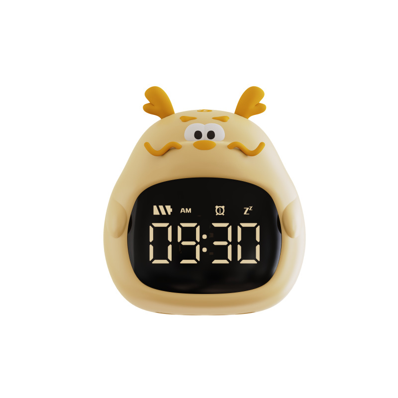 Chubby Dragon Creative Alarm Clock, Student Alarm Clock, Cute Alarm Clock, Cartoon Alarm Clock, Chinese Dragon Alarm Clock, Dragon Item Picture