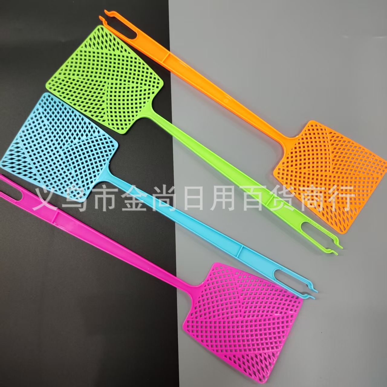 2025苍蝇拍 夏季爆款苍蝇拍塑料有弹性简约灭蚊拍居家日用长柄拍