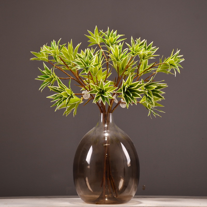 Dongli Factory direct sales, wholesale of artificial flowers, purple mist grass, purple dew grass, home decoration, artificial living room model rooms, artificial flower ornaments, one-piece consignment Application Scenario