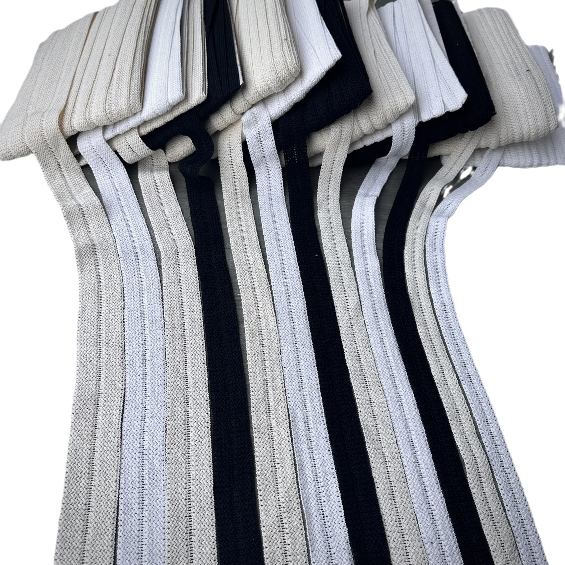 Factory Direct Spot 2.0Cm Lace Accessories Terylene Cotton Wrapped Clothes Front Collar Cuff Skirt Hem Item Picture