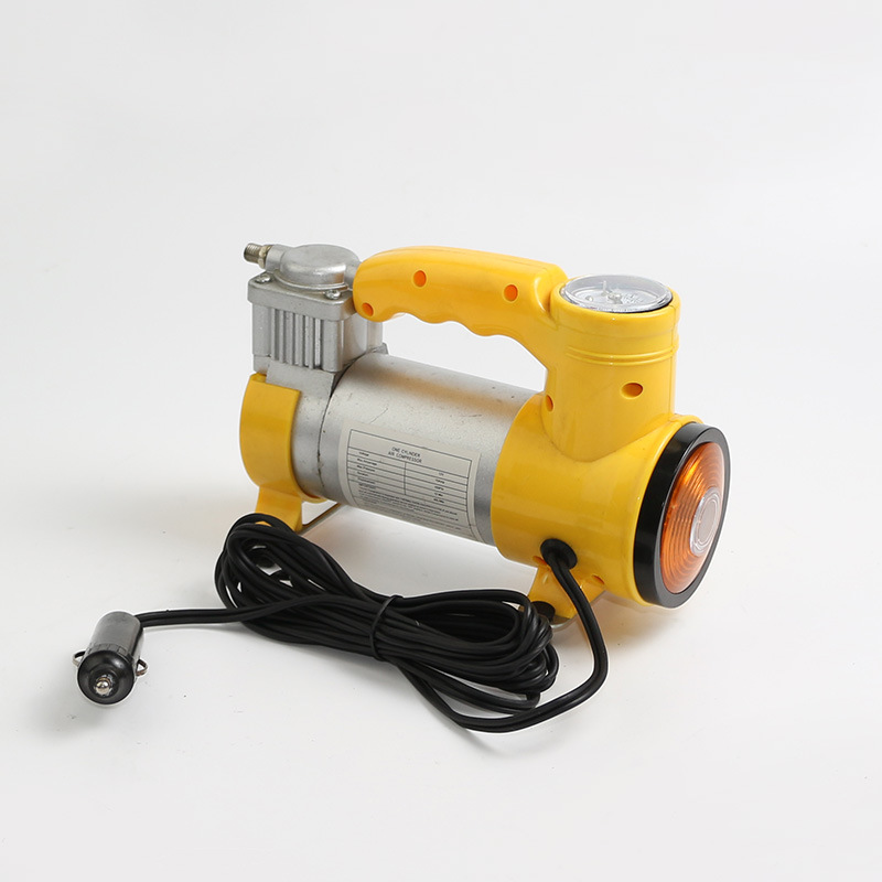 The manufacturer supplies portable yellow ribbon lights (old model) for car tires, vehicle-mounted air pumps details Picture