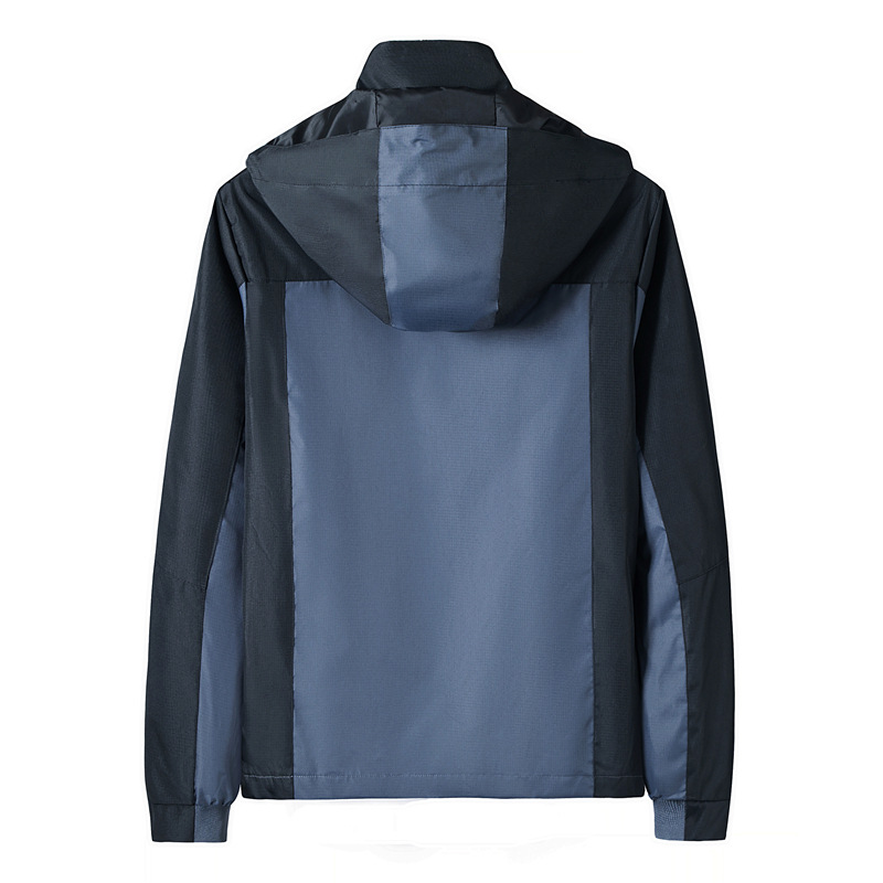 Cross-border autumn sports jackets, men's jackets, outerwear, thin windbreakers, men's waterproof jackets, group LOGO Specification image