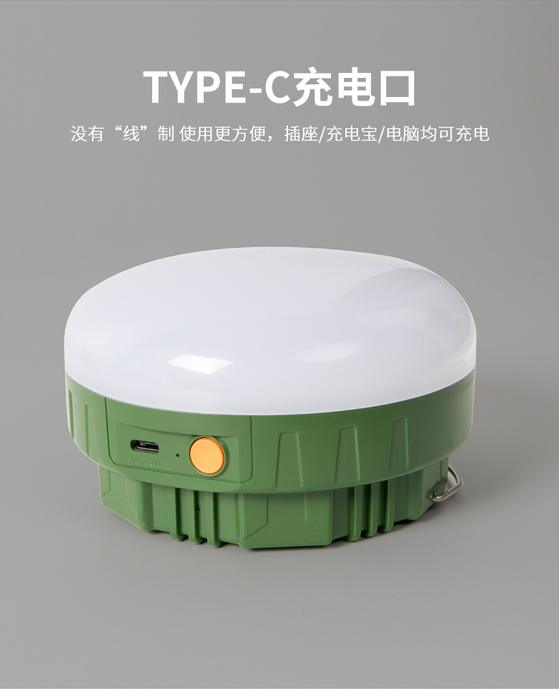 跨境户外led露营灯充电灯泡应急照明灯夜市摆摊灯户外家用停电灯详情13