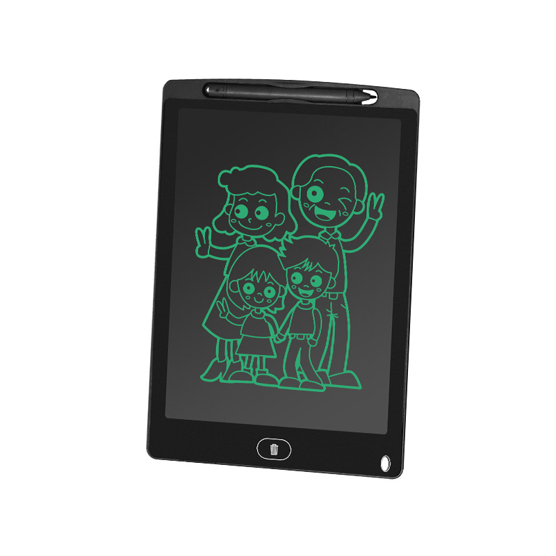 12寸儿童液晶手写板LCD电子光能写字板涂鸦绘画板练字板黑板批发图