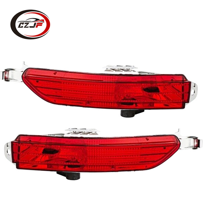 Adecuado para 2011-14 volkswagen Touareg trasero parachoques luces traseras 7P6945701F 7P6945702F