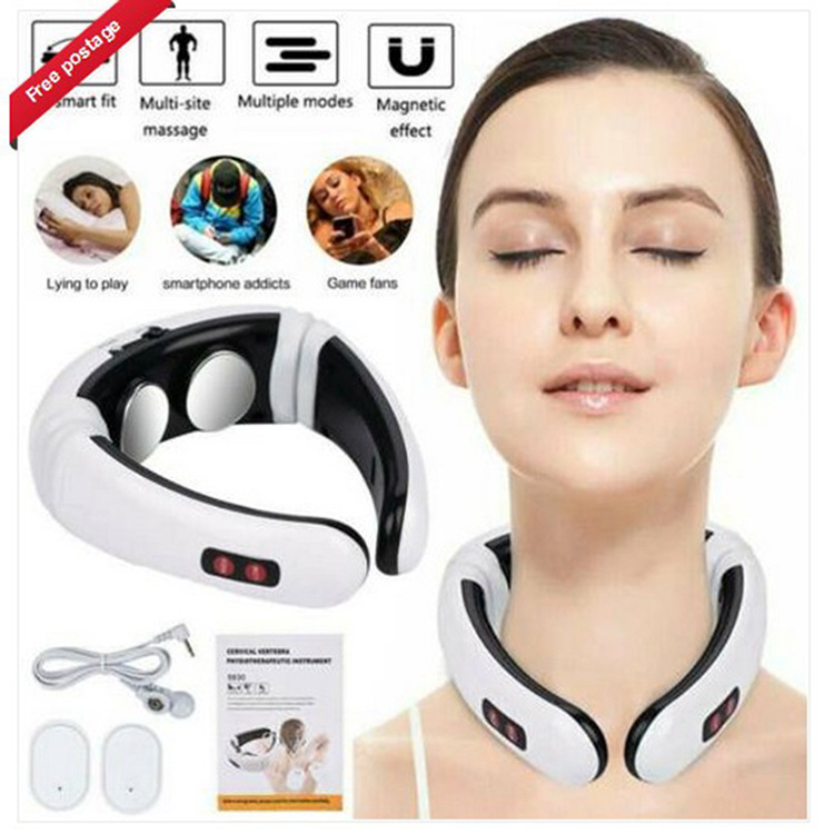 Cervical Spine Massager Neck Massager Massager Pulse Cervical Spine Therapy Instrument Shoulder Cervical Spine Massager Manufacturer Specification drawing