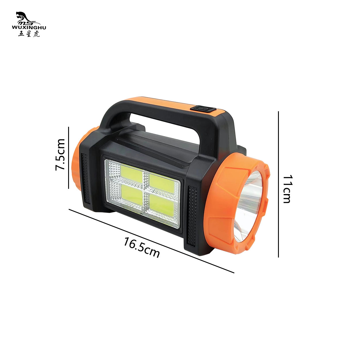New multi-functional outdoor solar portable lamp with multiple light Settings, LED/COB output, emergency light and camping light details Picture