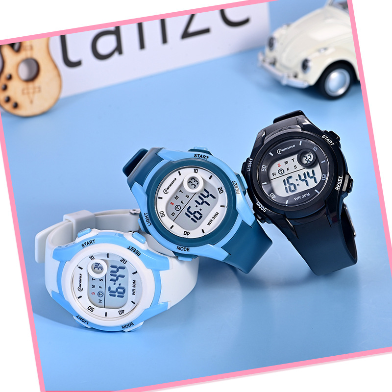 New electronic watch for students, multi-functional luminous alarm timer, waterproof watch for boys and girls, in stock for wholesale Application Scenario