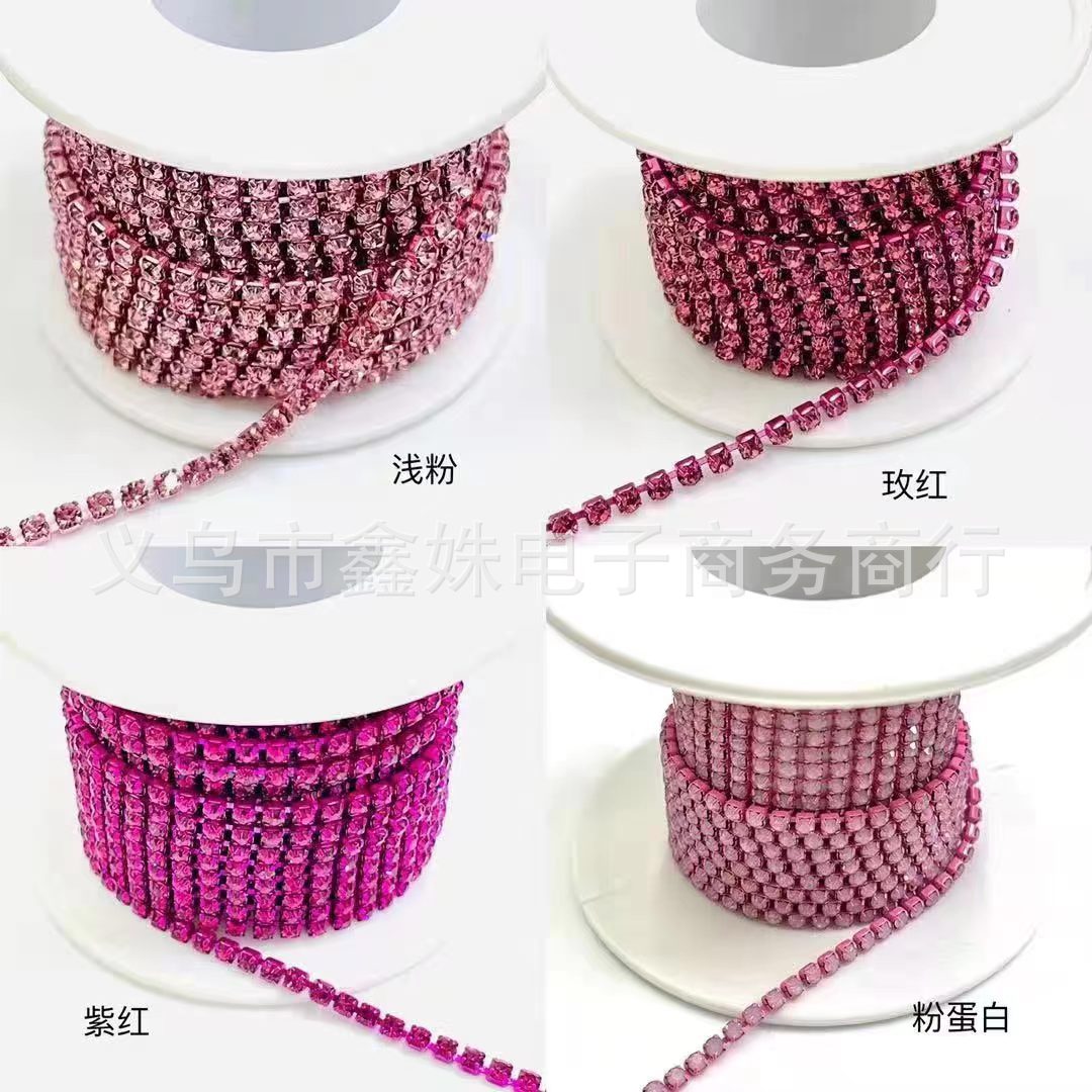 سلسة الثقب -12 بالألوان من سلسلة كشمير السلسلة، مزينة بالألبسة التكميلية Item Picture
