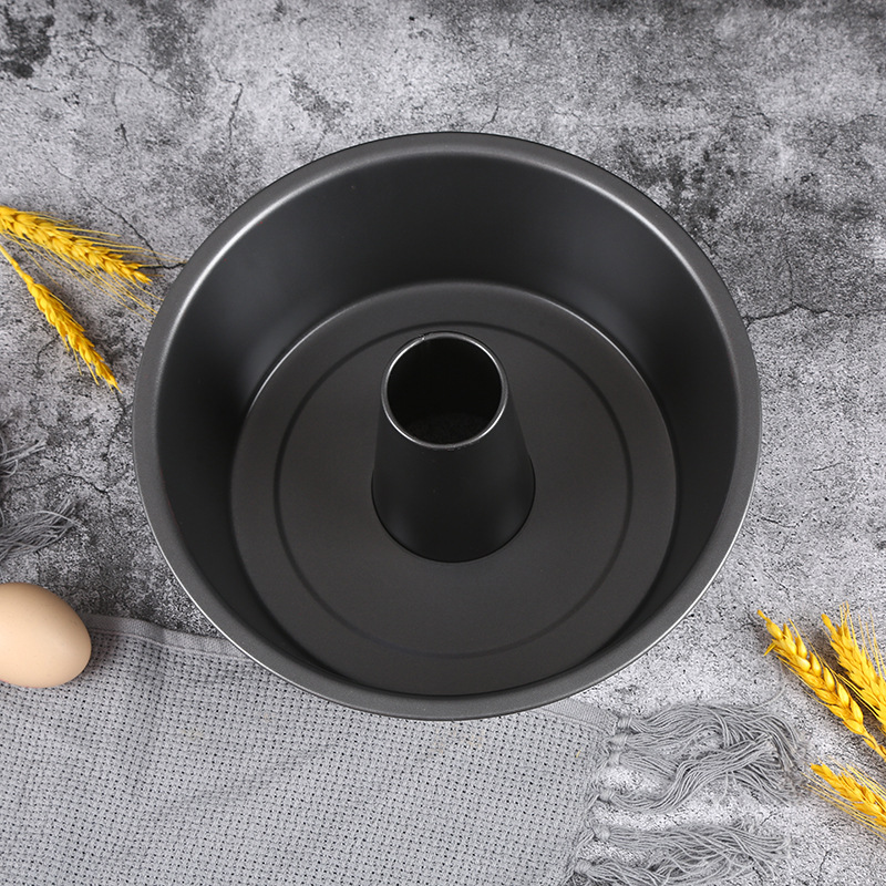 Round Straight Pumpkin Baking Mould Home Oven Cake Diy Pumpkin Mould Flat Bottom Hollow Round Cake Mould details Picture