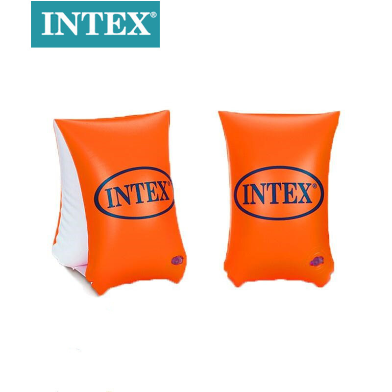 INTEX58641荧光手臂圈宝宝游泳防呛水充气浮圈批发细节图