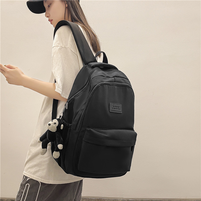Schoolbag for female college students, Korean style, trendy, large-capacity, high school girls, junior high school students, Japanese-style computer backpack for girls Specification image