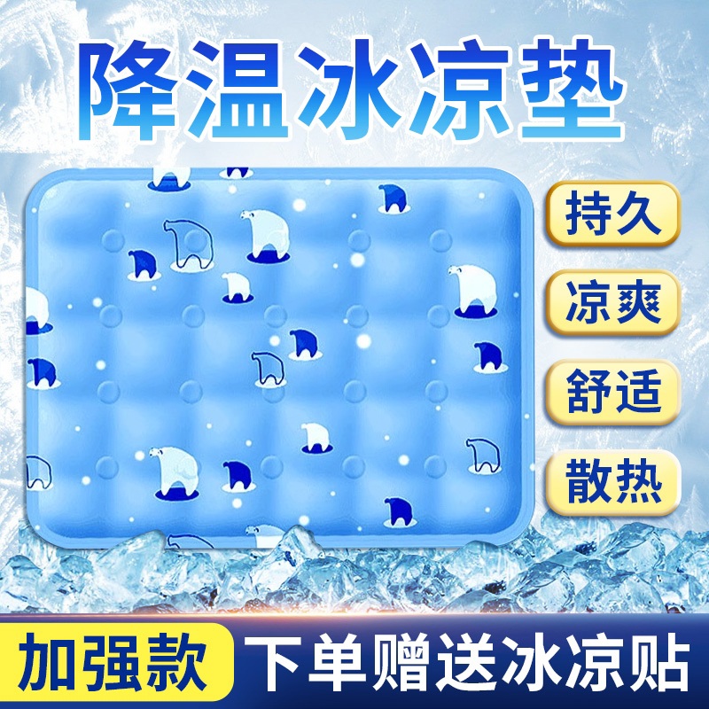 Pet ice MATS, mat MATS, dog summer cooling MATS, cat ice beds, sleeping MATS, floor MATS, cooling products, summer ice beds details Picture