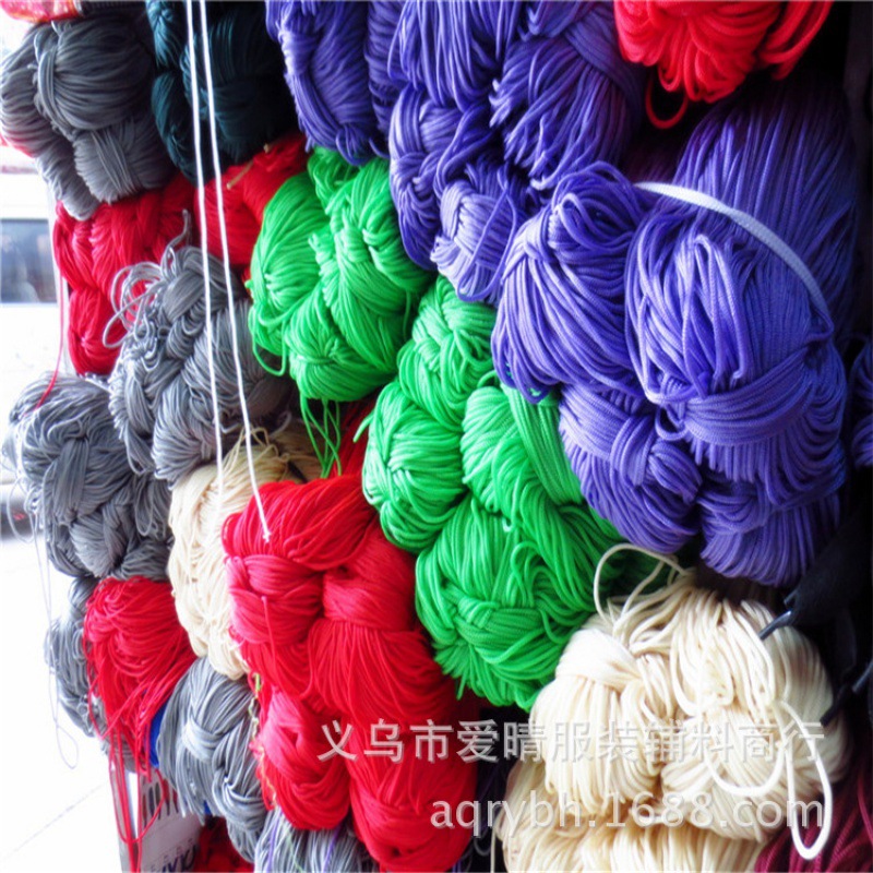 Spot Supply Bundle Bag Sealing Rope Color Large Number Of Spot Supply Nylon Rope Manufacturers Direct Supply Spot Application Scenario