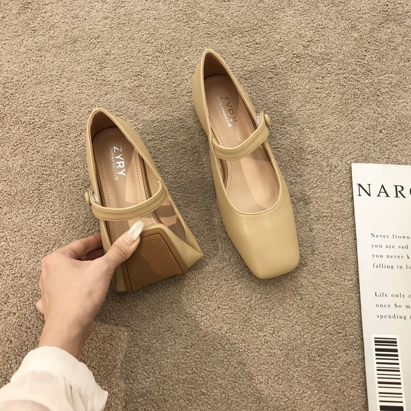 女式时装单鞋实物图