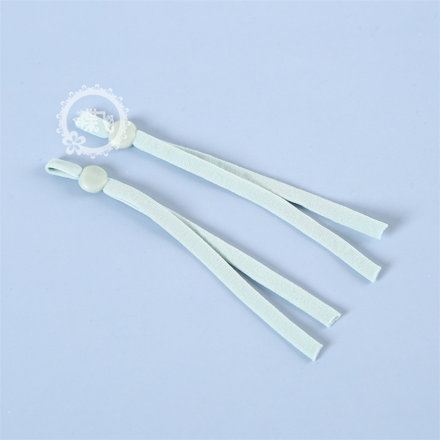 En stock 39 colores máscara cuerda accesorios cinta elástica corazón de aceite cuerda de estiramiento hueco correa ajustable máscara colgante oreja correa Specification image