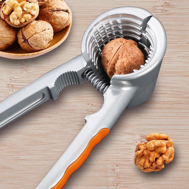 Walnut clamp household hazelnut clamp pliers magic tool to open nuts and peel walnut tools to hold walnut multi-functional shell breaker