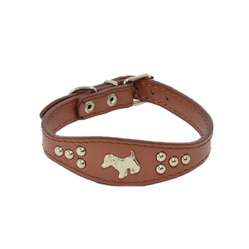 Pet Collar Manufacturers Direct Sales Pet Collar Leather Collar Dog Collar Dog Supplies Dog Collar Pet Supplies