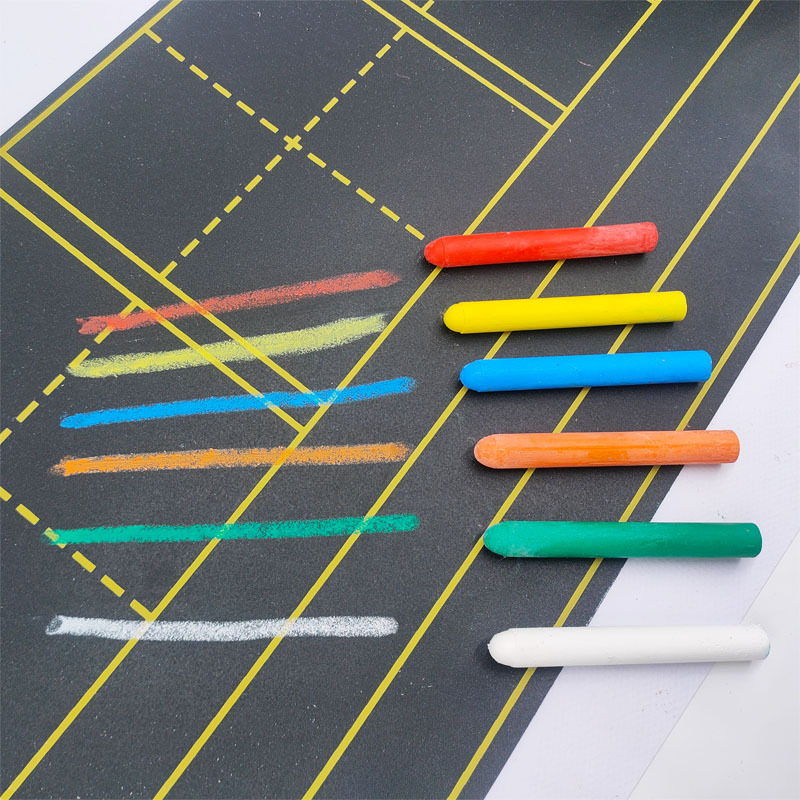 水溶性粉笔儿童涂鸦无粉尘老师书写干净不脏手教学粉笔无尘粉笔详情图2