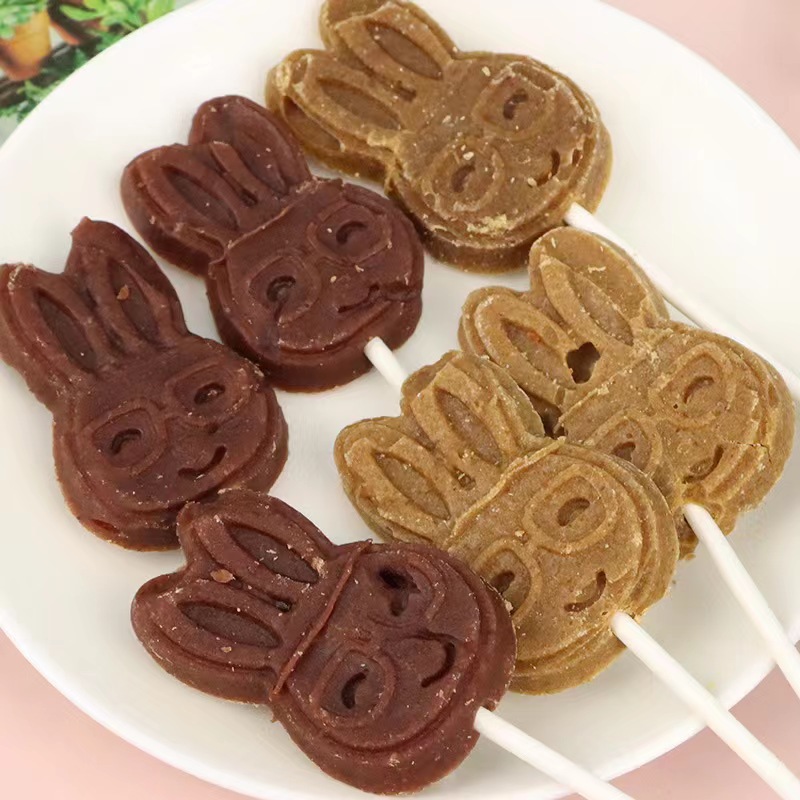 Super Delicious Children's Hawthorn Stick Cartoon Lollipop 102G Bag With Hand Gift Gift Leisure Snacks Wholesale Application Scenario