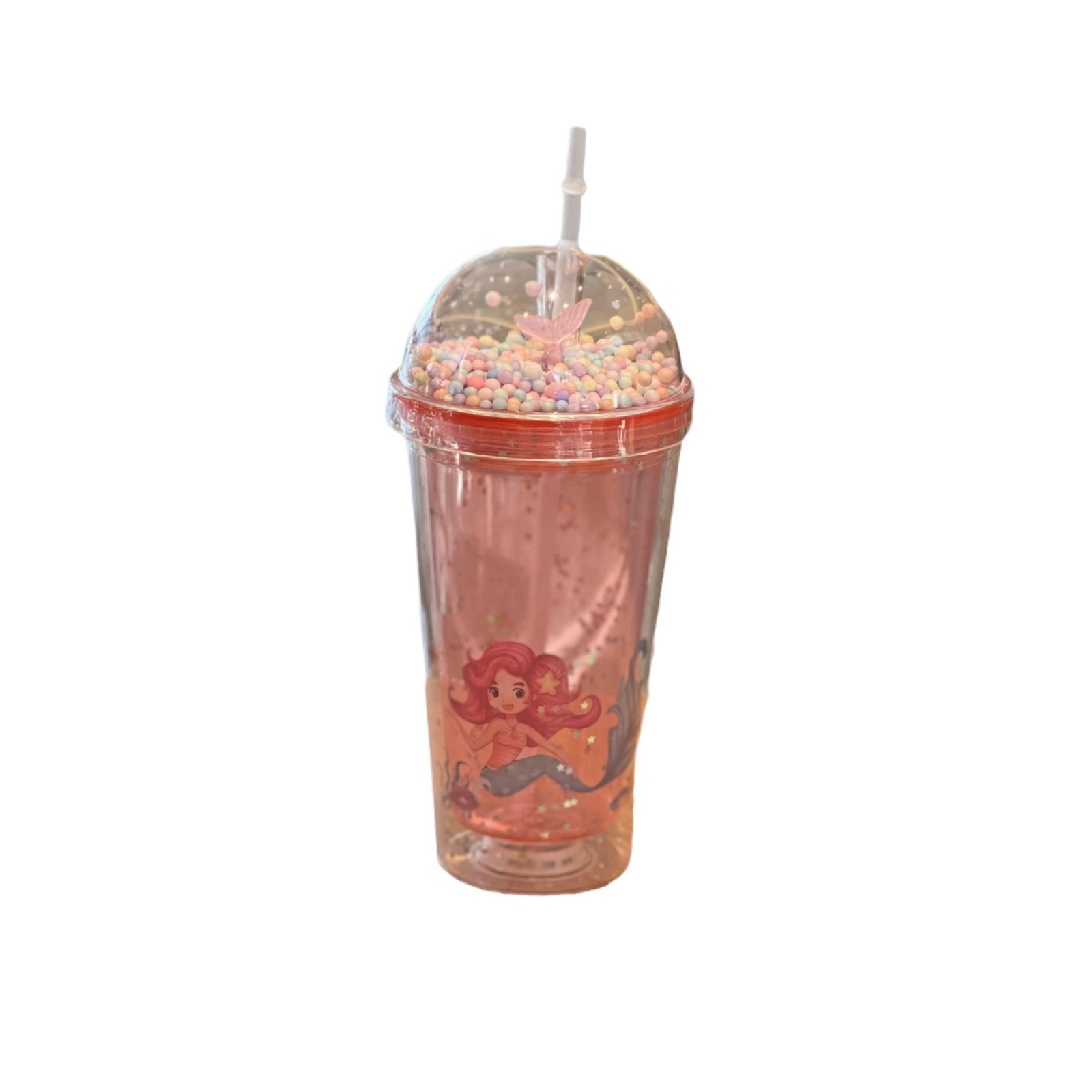 水杯/杯子/水杯儿童夏季可爱/杯子儿童夏季可爱/大肚水杯3.5升白底实物图