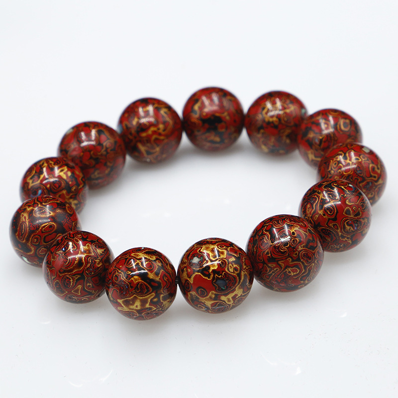 手串/文玩手串/文玩佛珠/菩提手串/手串珠子白底实物图