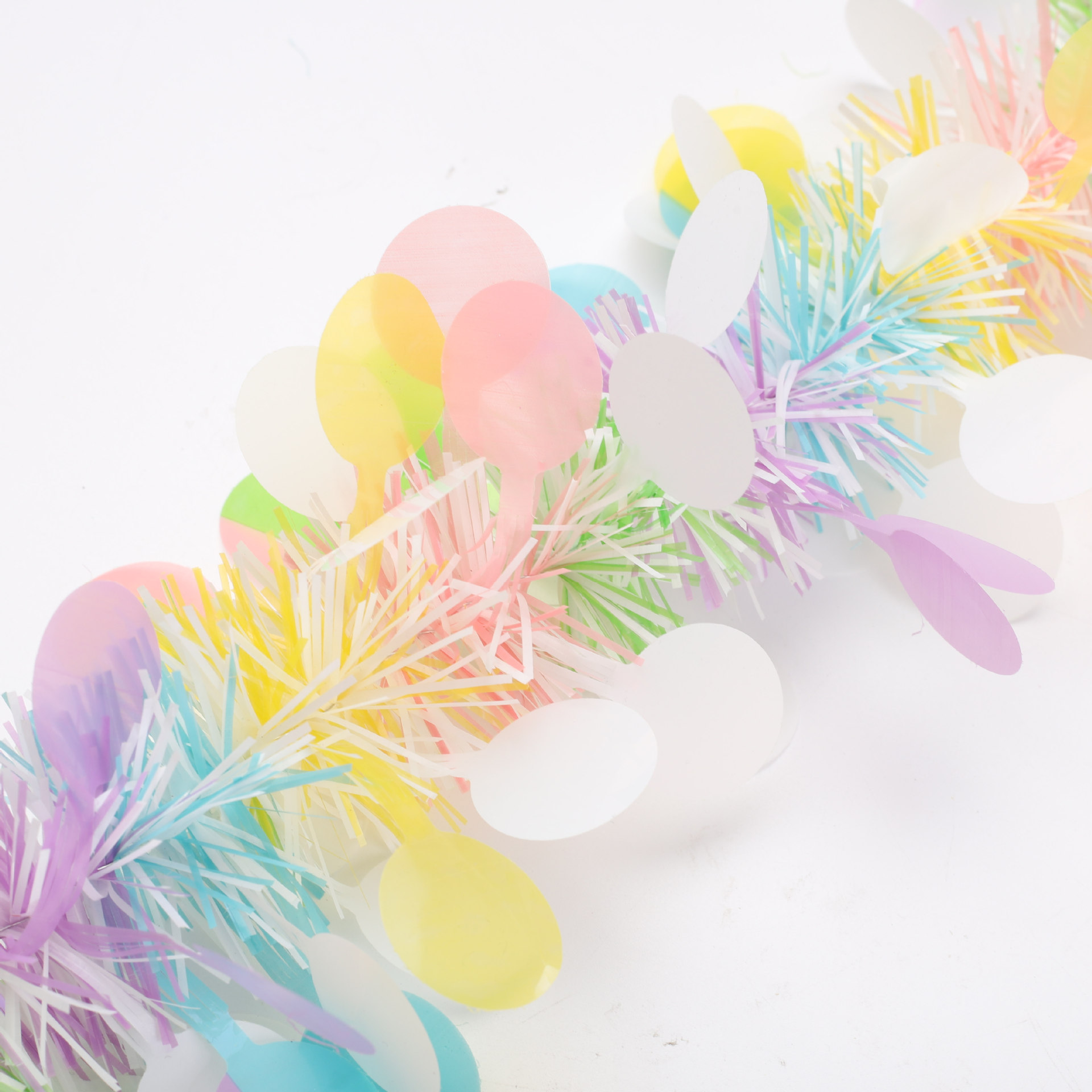 拉花、彩带、彩条实物图