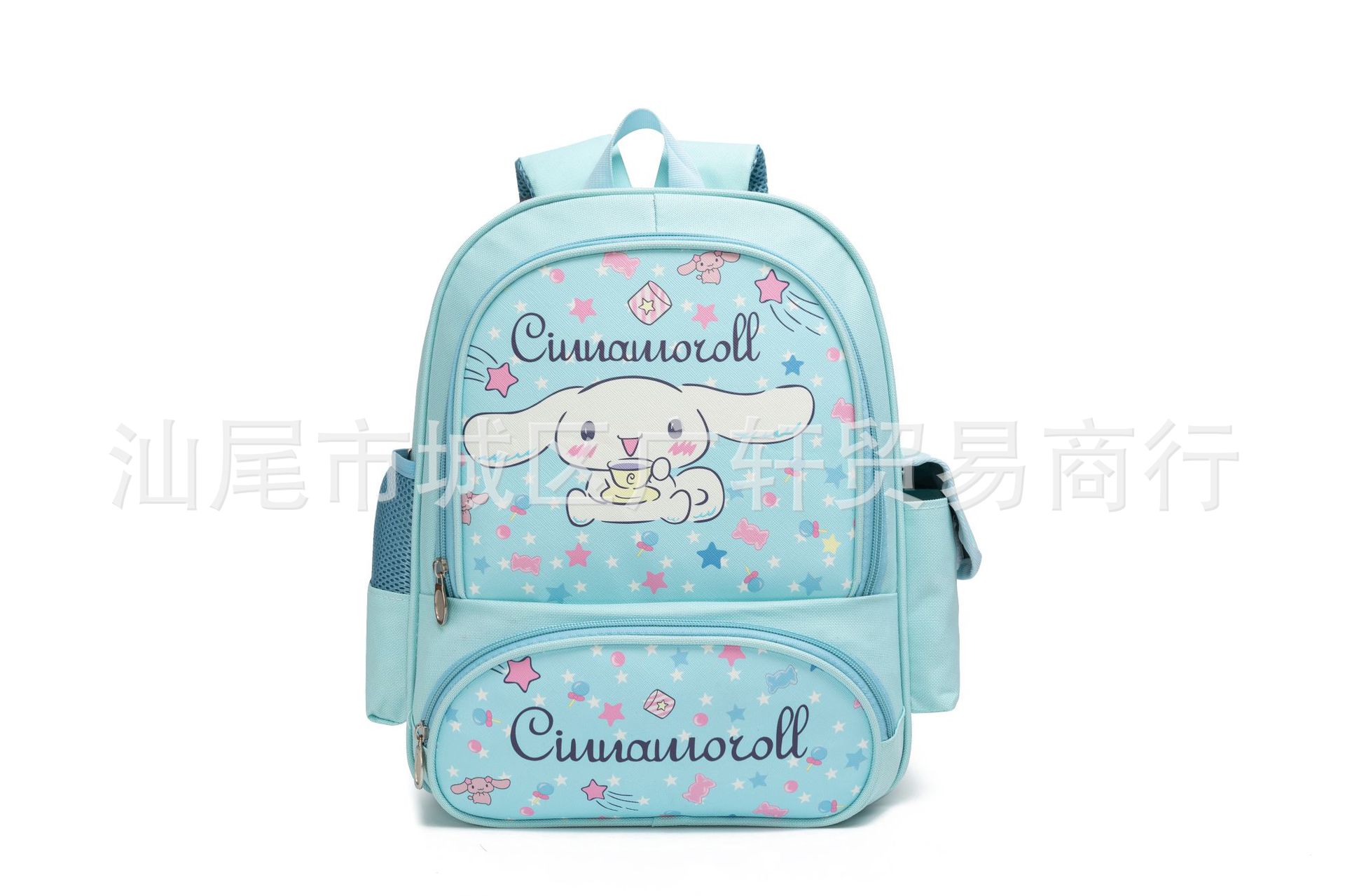 儿童休闲双肩包实物图