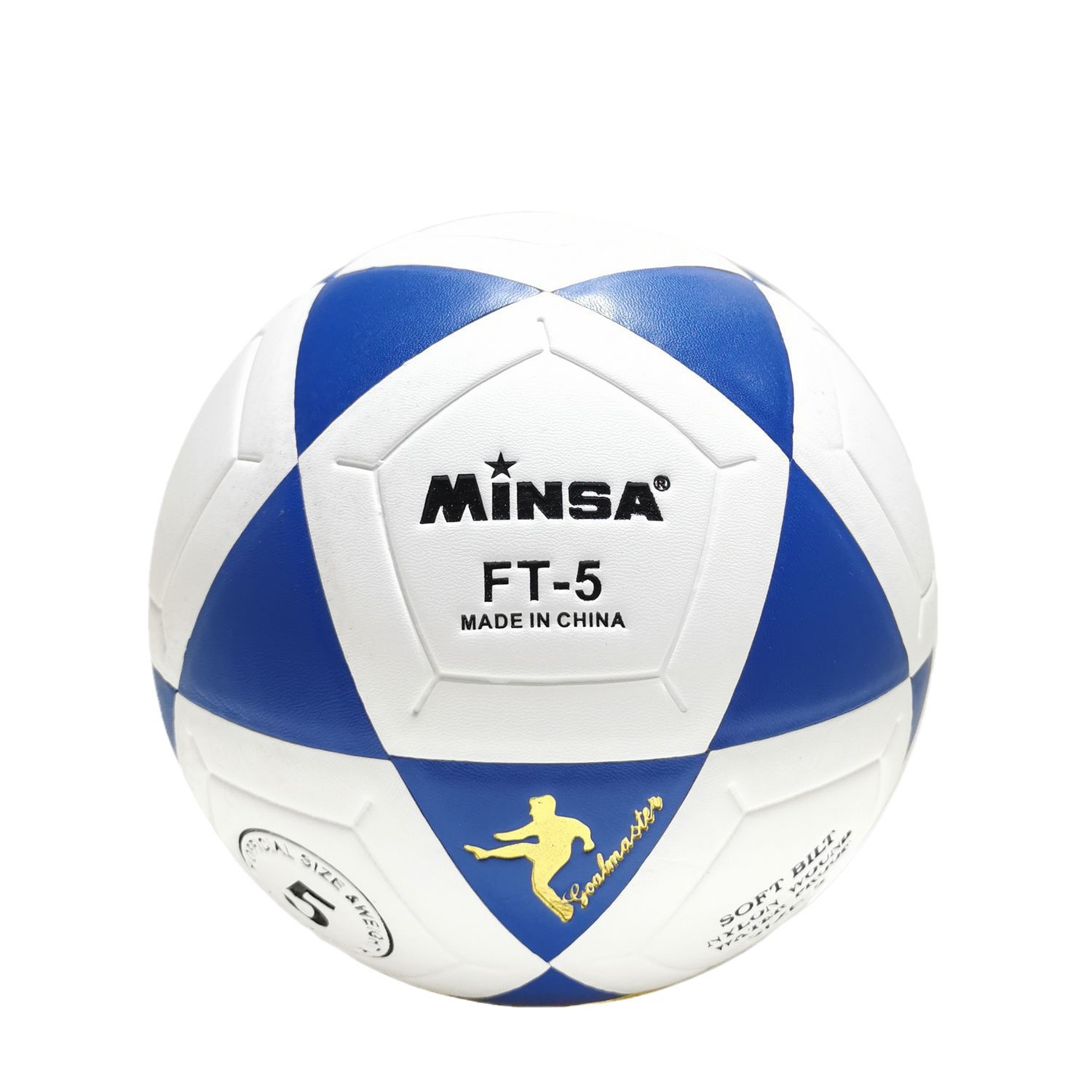 Direct sales of MINSA5 PVC veneered footballs from the football factory, specifically designed for adult and student training, are wear-resistant and can be printed with logos Application Scenario