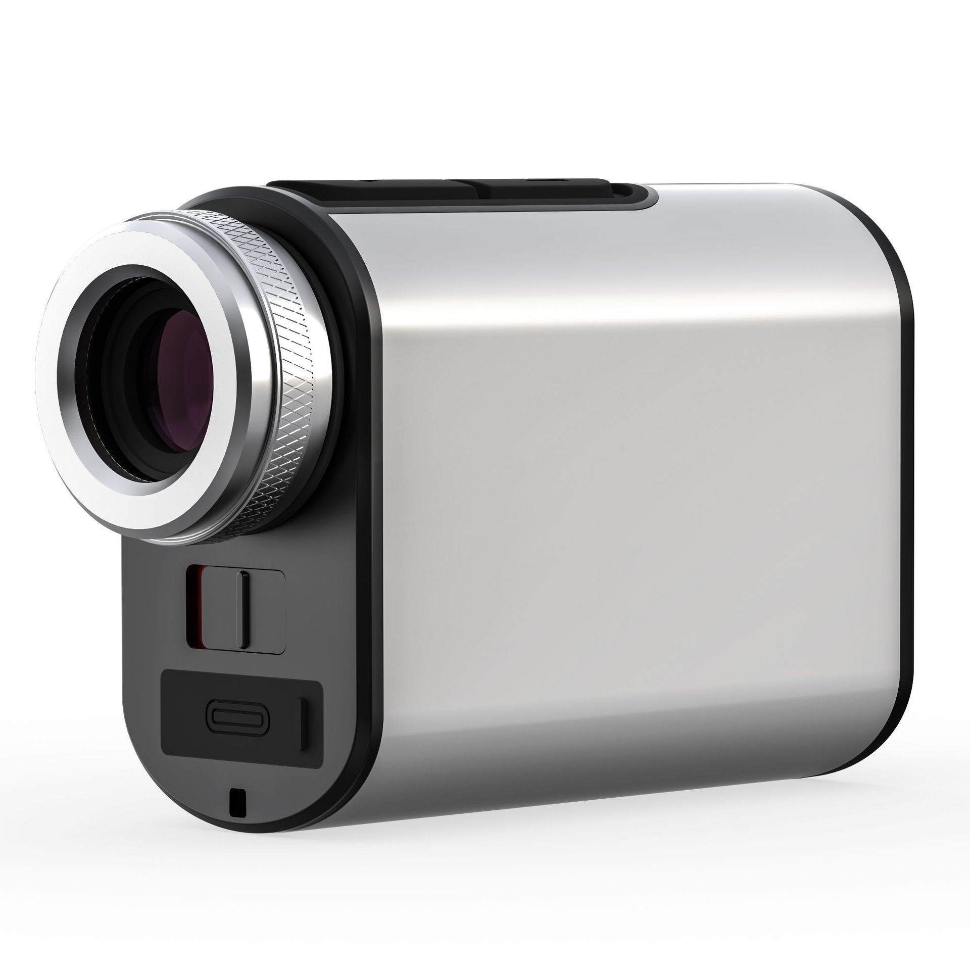 New mini aluminum alloy telescope rangefinder, golf rangefinder with Angle measurement, slope measurement and cross-border measurement Item Picture