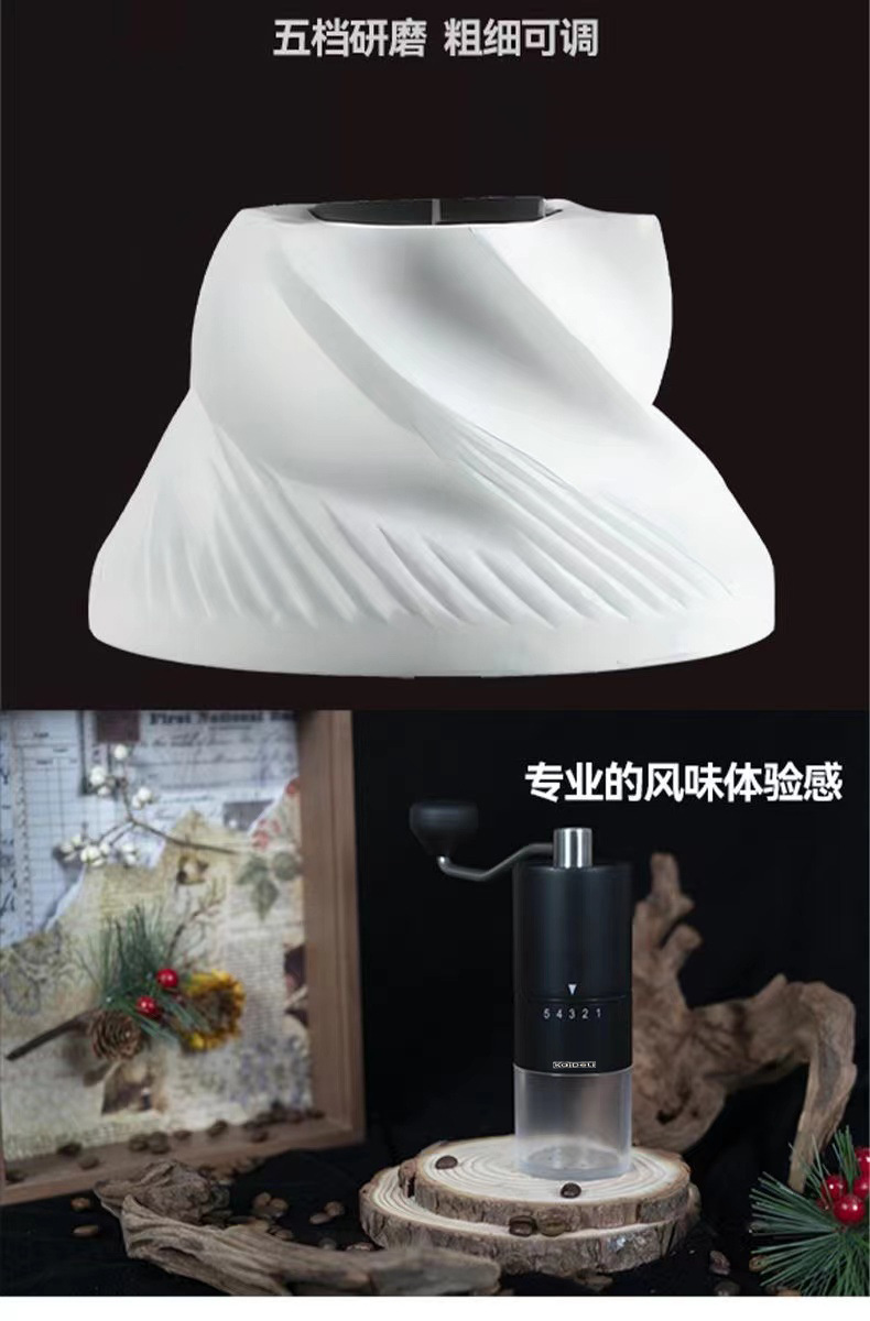 现货咖啡研磨机手摇咖啡研磨器咖啡机手动咖啡豆研磨器一件代发详情10