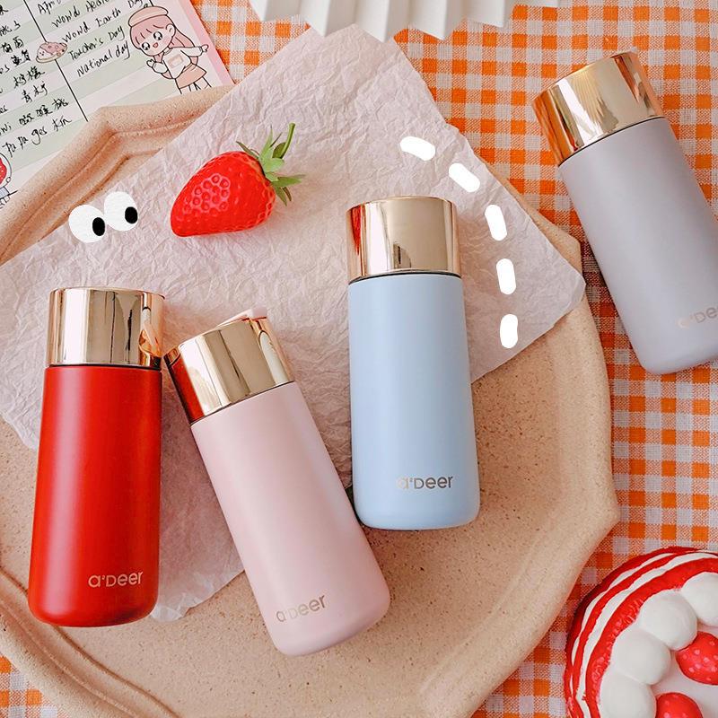 独角鹿保温杯小容量女士便携水杯小容量口袋