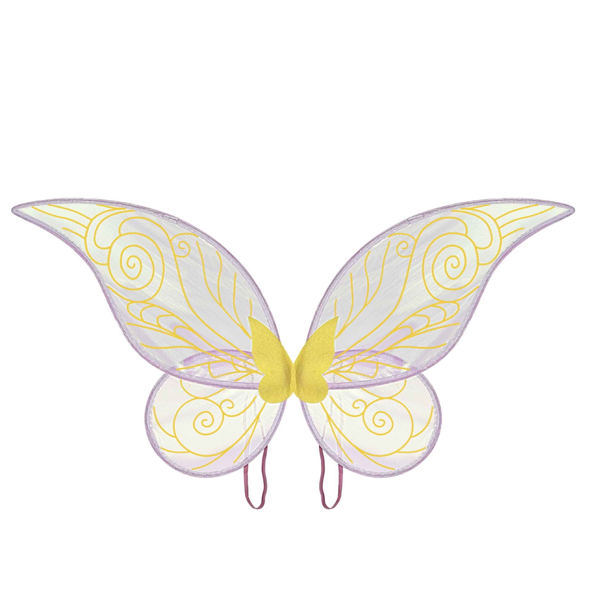 Cross-border Amazon children and adults Angel Wings Colorful Butterfly Festival Party Elf Butterfly Wings Prop set details Picture