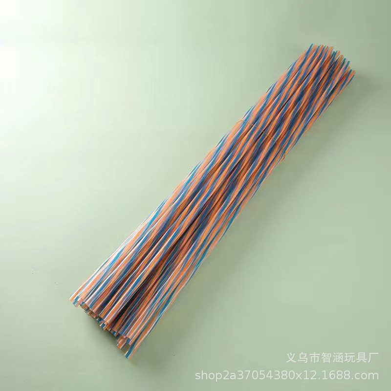 Wholesale of colorful ball club holders, three-color transparent club holders, thickened, night market street balloon promotion pic 7