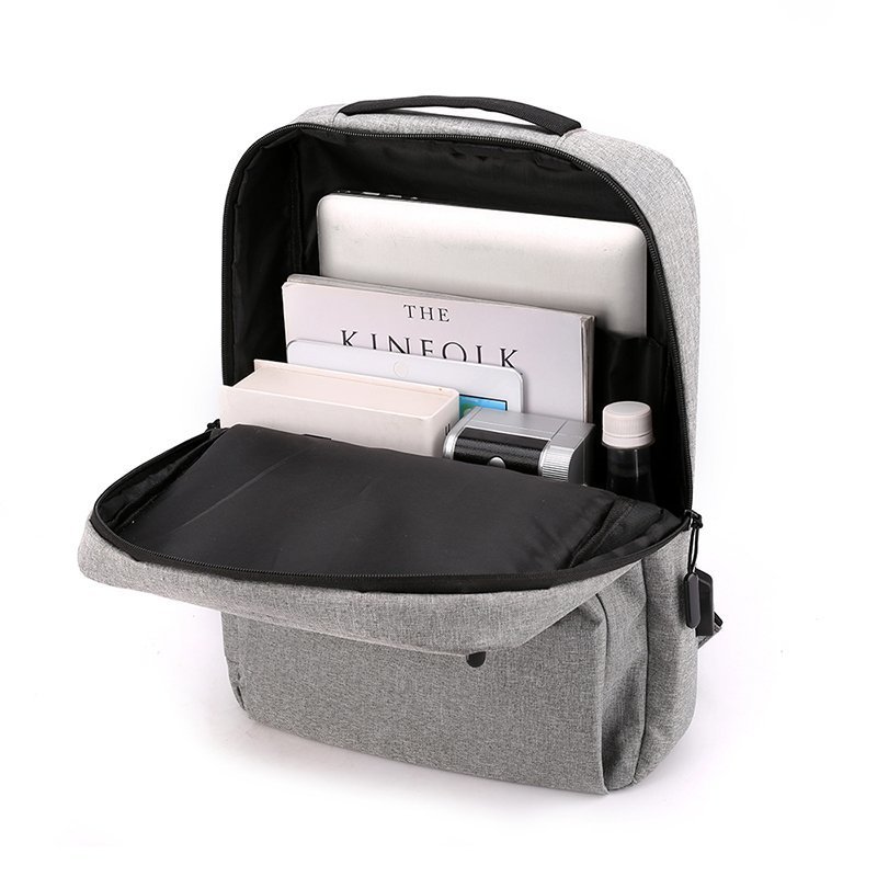 Customized Business Backpack Men's Laptop Bag Simple Commuting Leisure Logo Large Capacity School Bag Application Scenario