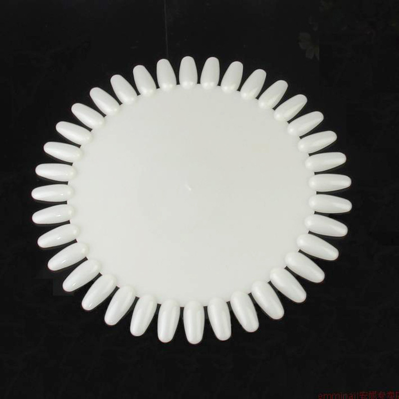 لوحة عرض لصفائح لصبغ طلاء الأظافر دائري الأظافر Specification image
