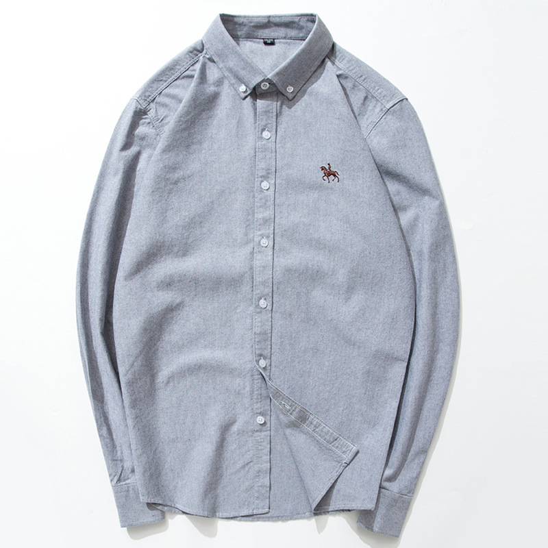 白衬衫男短袖职业/衬衫/高级定制polo衫/衬衣男款七分袖/衬衫男士长袖休闲白底实物图