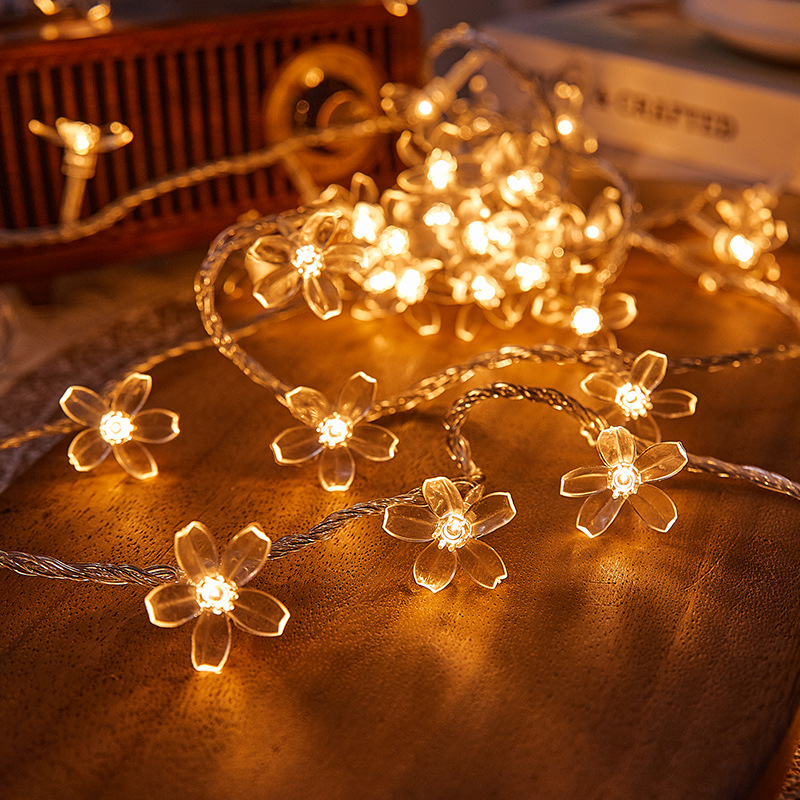 室外LED灯串实物图