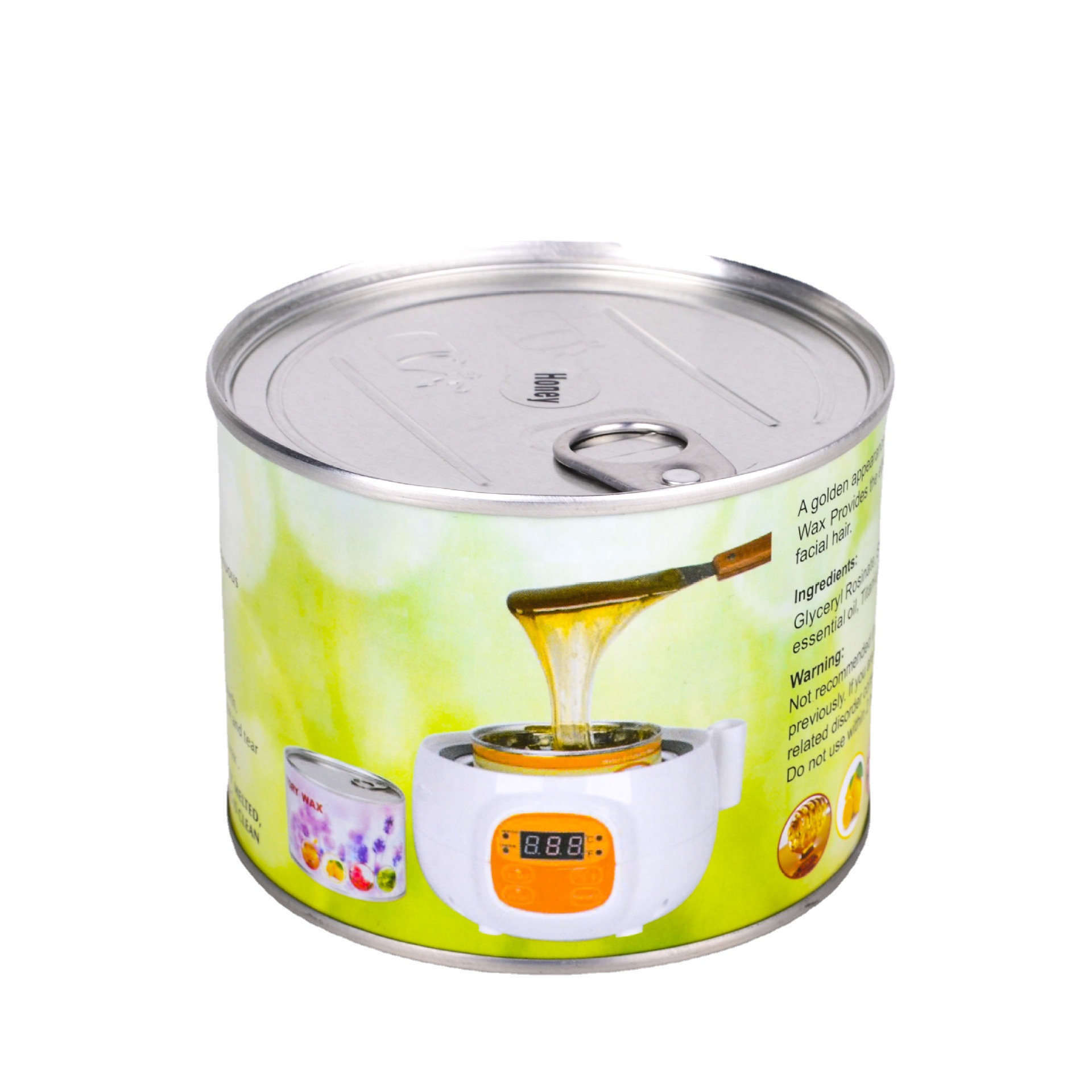 Water based canned hair remover wax. Hair remover wax