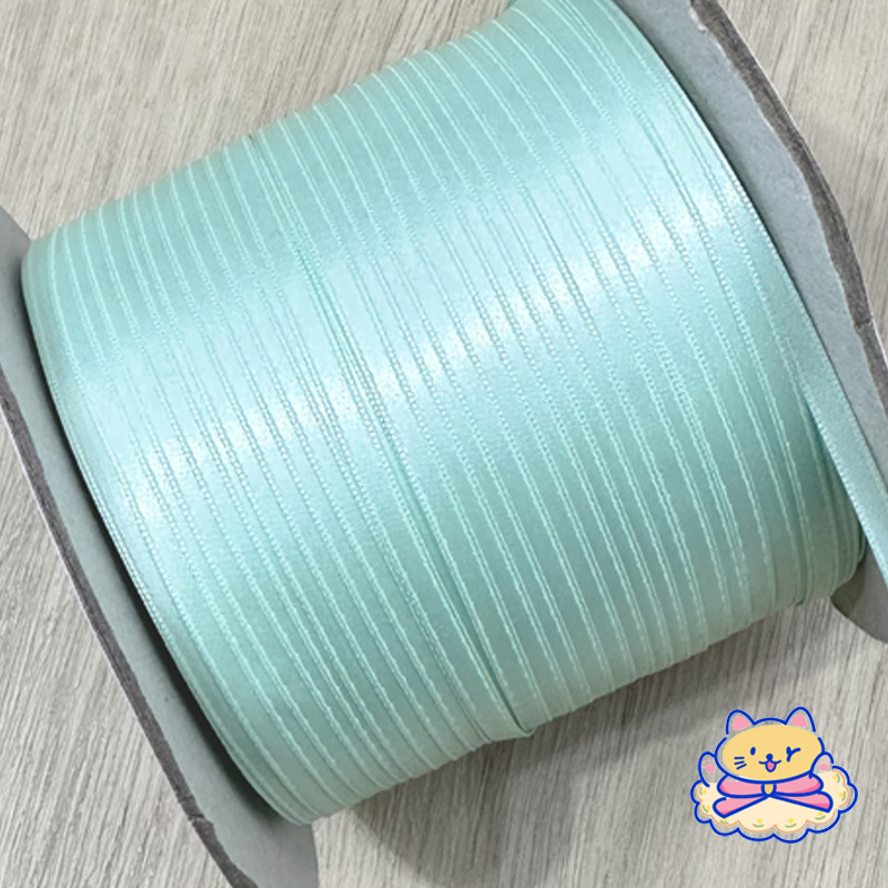 4Mm Japan Imported Polyester With Small Packaging Handmade Diy Hair Accessories Bow Material Maltese Hair Clip Application Scenario