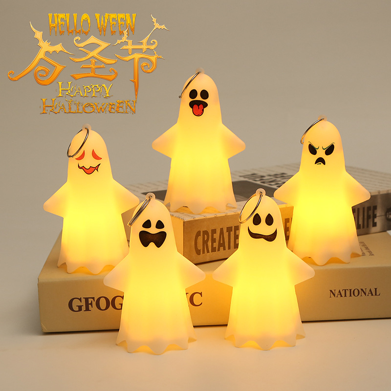 Ghost led electronic candle halloween party props details Picture