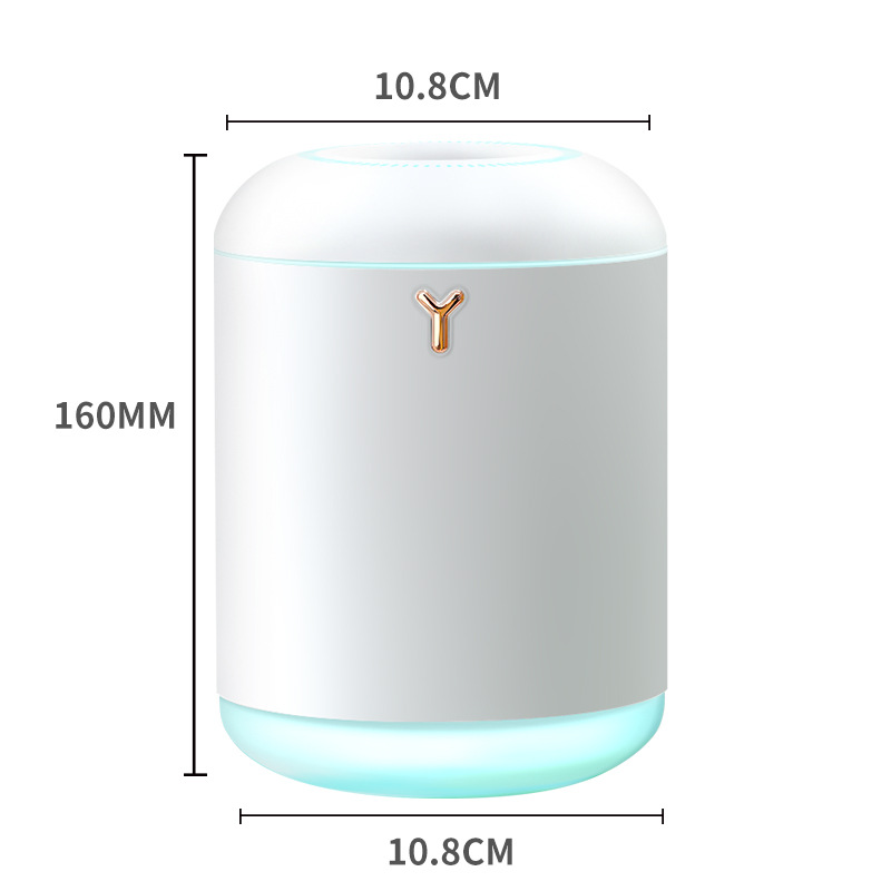 New Humidifier Mute Large Capacity Purifying Air Aromatherapy Spray Replenishing Atomizer Gift 0822 Specification drawing