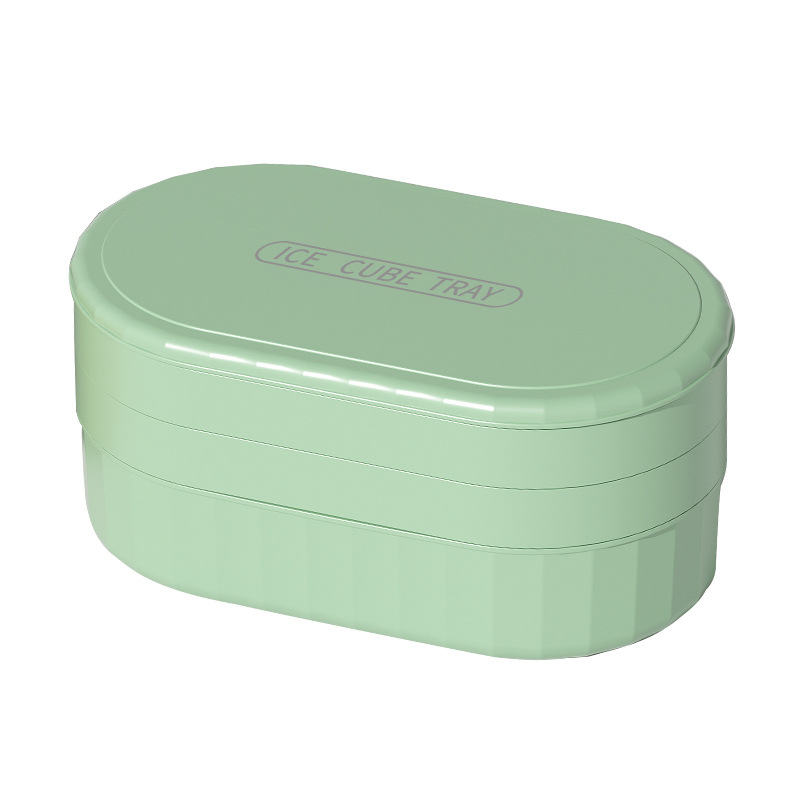 Ice Cube Frozen Ice Block Mold Home Refrigerator Quick-Frozen Ice Cube God Homemade Ice Pellets With Cover Silicone Ice Storage Box Ice Mold Item Picture