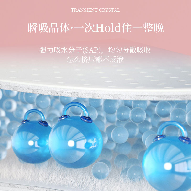 New product launch: Instant Absorption Clean Full-Process Care Mixed non-woven fabric cotton Soft Sanitary Napkin, Dry Skin Care Sanitary napkin Application Scenario