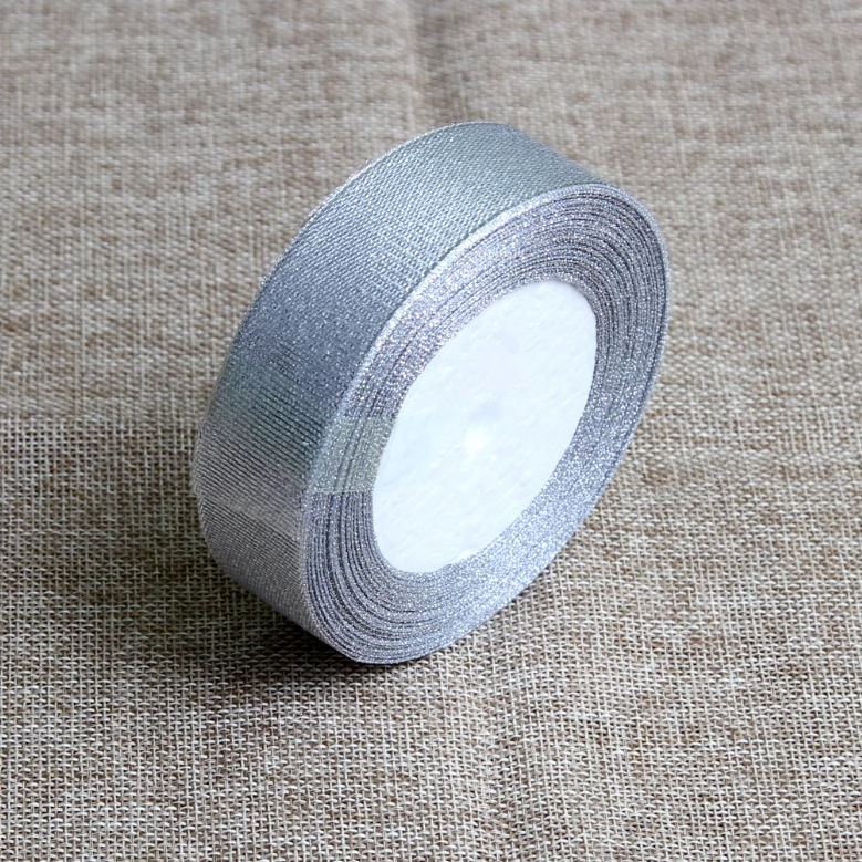 Gold and silver scallion ribbons, wedding decorations, gold and silver ribbons, baking ribbons, silk ribbons, Christmas gift boxes, gift packaging ribbons Specification image