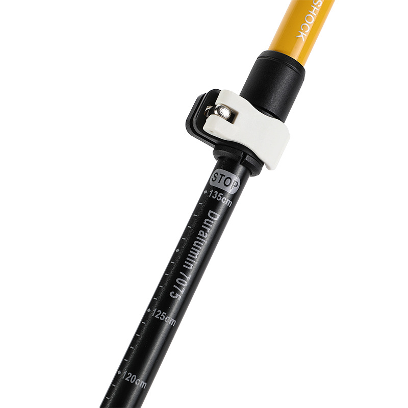 Cane Aluminum Alloy Portable External Lock Folding Trekking Cane And Crutch Outdoor Equipment Application Scenario