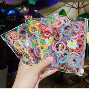 简约头绳女韩版细发圈网红ins扎头发小橡皮筋气质少女头饰发绳详情3