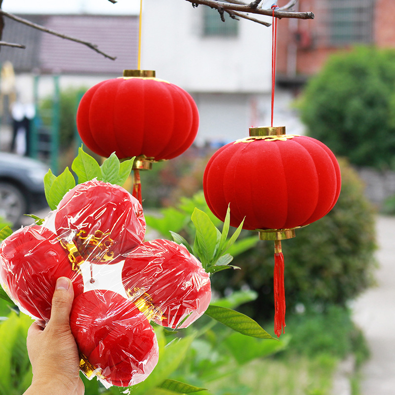 15#植绒小/义乌植绒小灯/喜庆婚礼装饰细节图