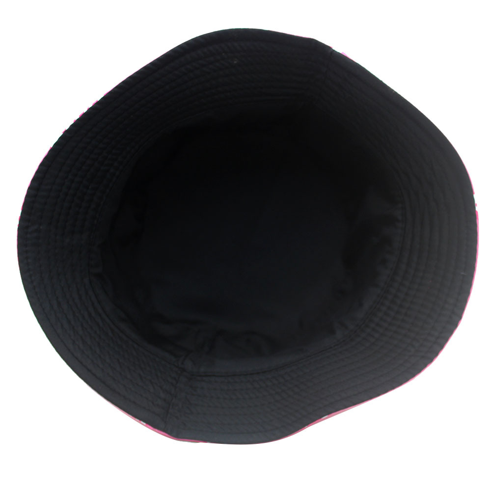 Cross-Border New Barbie Pink Printed Fisherman Hat Macaron Color Women Casual Fashion Pot Hat Trend Application Scenario